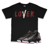 Air Jordan 13 Playoffs I LoserLover Sneaker Matching T-Shirt