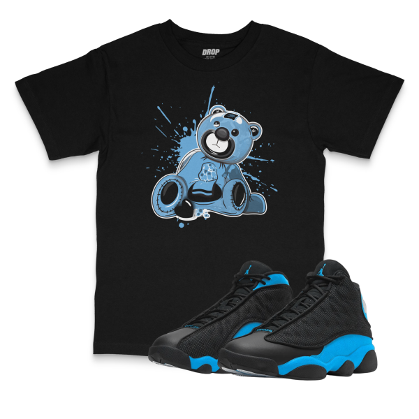 Air Jordan 13 UNC l Bear T-Shirt