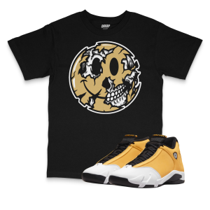 Air Jordan 14 Ginger I Smiley Face T-Shirt