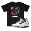Air Jordan 2 Chicago l 23 Sneaker Matching T-Shirt