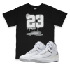 Air Jordan 2 Neutral Grey l 23 Sneaker Matching T-Shirt
