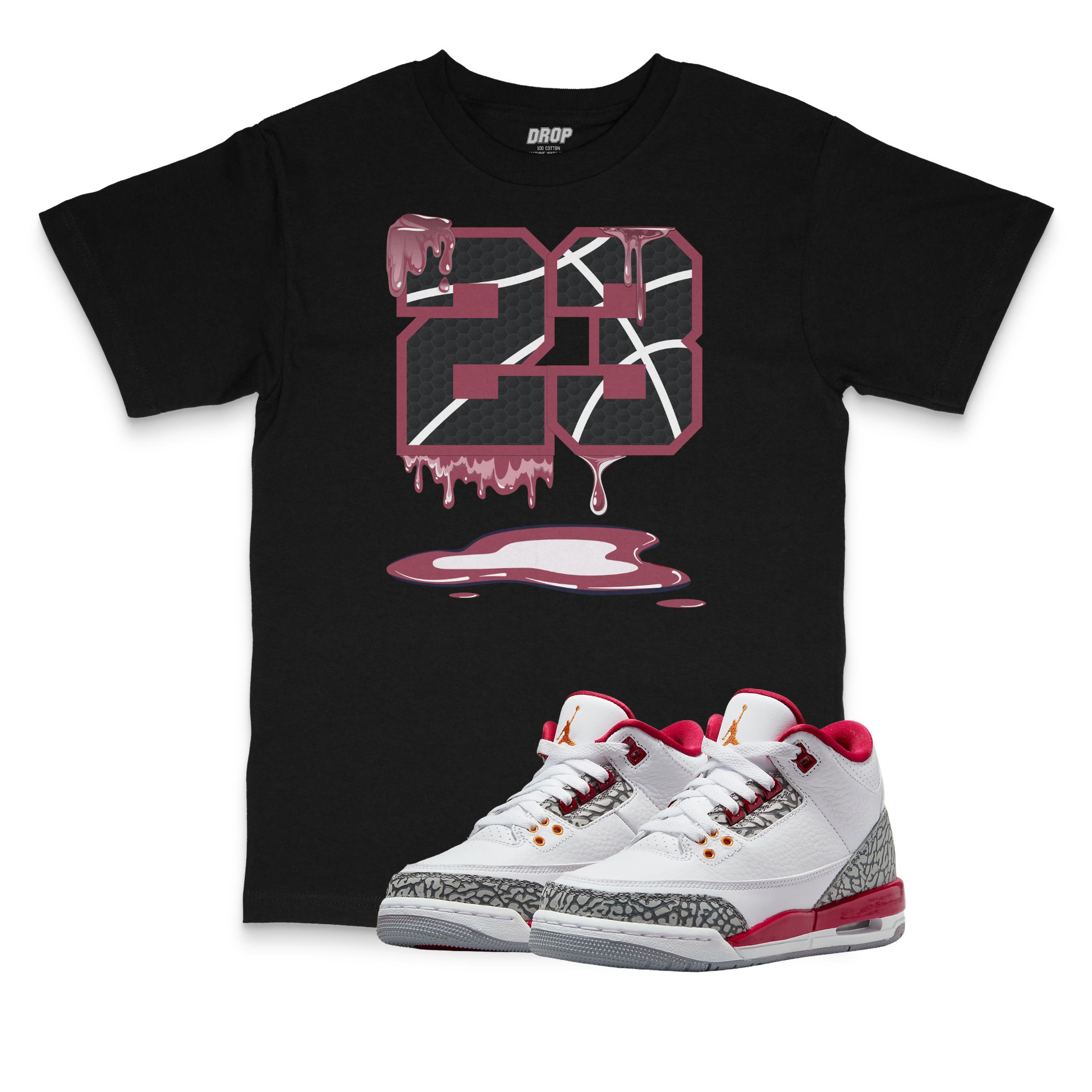 Air Jordan 3 Cardinal I 23 Tee Air Jordan 3 Cardinal I 23 Tee