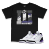 Air Jordan 3 Dark Iris I lll T-Shirt