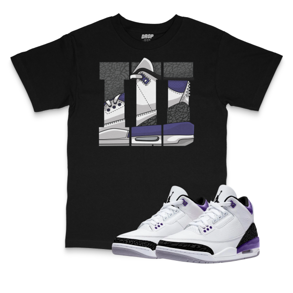 Air Jordan 3 Dark Iris I lll T-Shirt