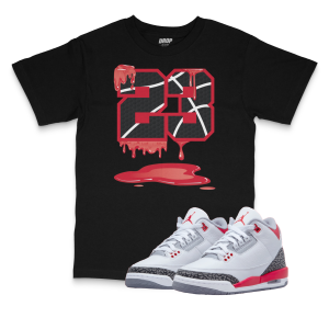 Air Jordan 3 Fire Red I 23 T-Shirt