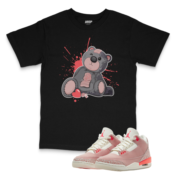 Air Jordan 3 Rust Pink I Bear Tee