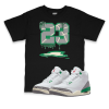 Air Jordan 3 WMNS Lucky Green l 23 Sneaker Matching T-Shirt