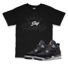 Air Jordan 4 Black Canvas I Stay Humble T-Shirt
