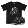 Air Jordan 4 Black Canvas l Bear T-Shirt