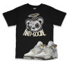Air Jordan 4 Craft I Anti-Social Bear Sneaker Matching T-Shirt