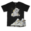 Air Jordan 4 Craft I Bear Sneaker Matching T-Shirt