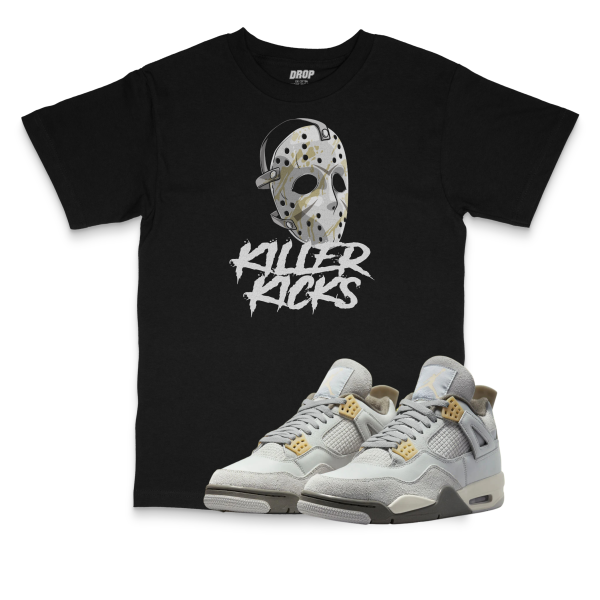 Air Jordan 4 Craft I Killer Kicks Sneaker Matching T-Shirt