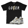 Air Jordan 4 Craft I LoserLover Sneaker Matching T-Shirt