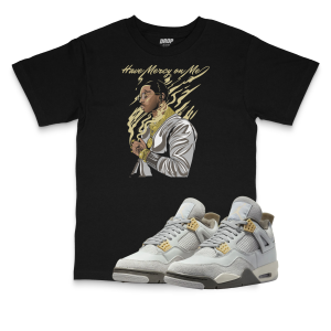 Air Jordan 4 Craft I Pop Smoke Sneaker Matching T-Shirt