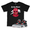 Air Jordan 4 Infrared I By Any Means Tee
