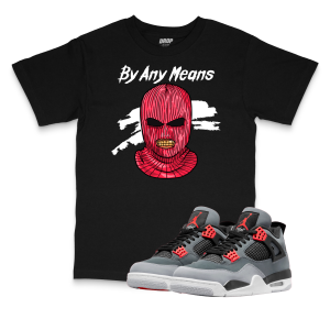 Air Jordan 4 Infrared I By Any Means Tee