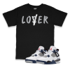 Air Jordan 4 Midnight Navy I LoserLover T-Shirt
