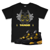 Air Jordan 4 Thunder I Shoe Hands Sneaker Matching T-Shirt