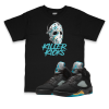 Air Jordan 5 Aqua I Killer Kicks Sneaker Matching T-Shirt