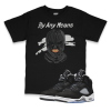 Air Jordan 5 Oreo I By Any Means Tee