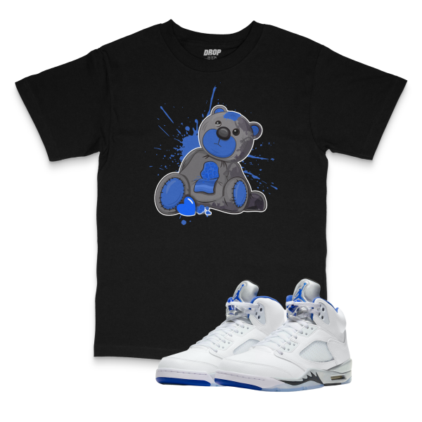 Air Jordan 5 Stealth l Bear Tee