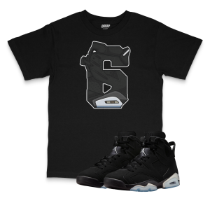 Air Jordan 6 Black Chrome I 6 T-Shirt