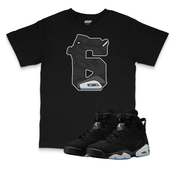 Air Jordan 6 Black Chrome I 6 T-Shirt