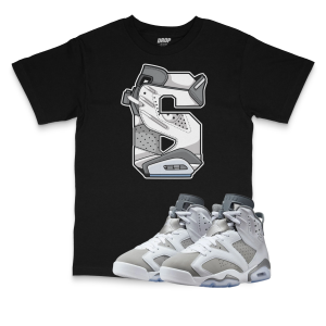 Air Jordan 6 Cool Grey I 6 Sneaker Matching T-Shirt