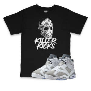 Air Jordan 6 Cool Grey I Killer Kicks Sneaker Matching T-Shirt