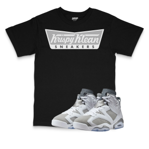Air Jordan 6 Cool Grey I Krispy Klean Sneaker Matching T-Shirt