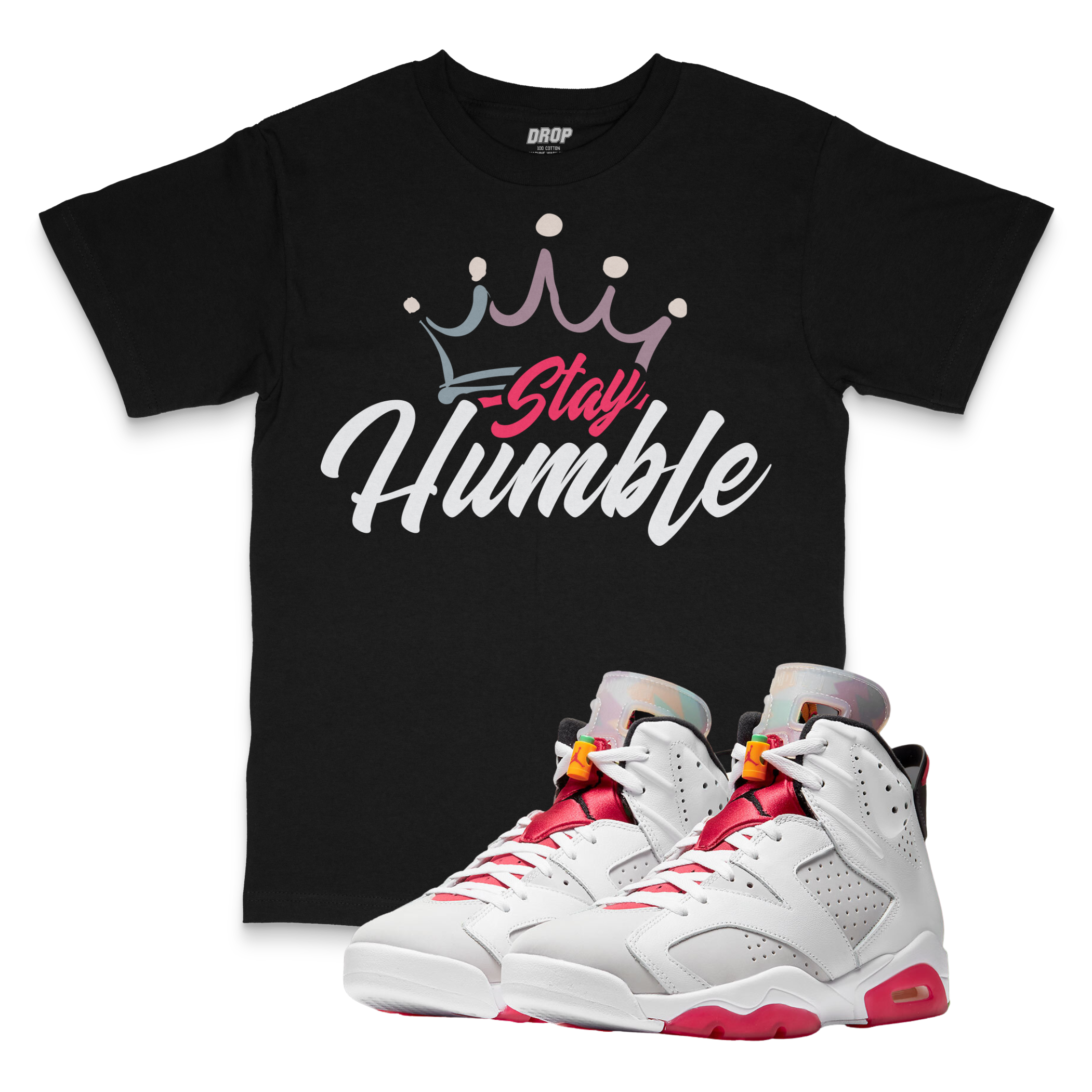Air Jordan 6 Hare I Stay Humble Tee Air Jordan 6 Hare I Stay Humble Tee