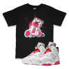 Air Jordan 6 Hare l Bear Tee