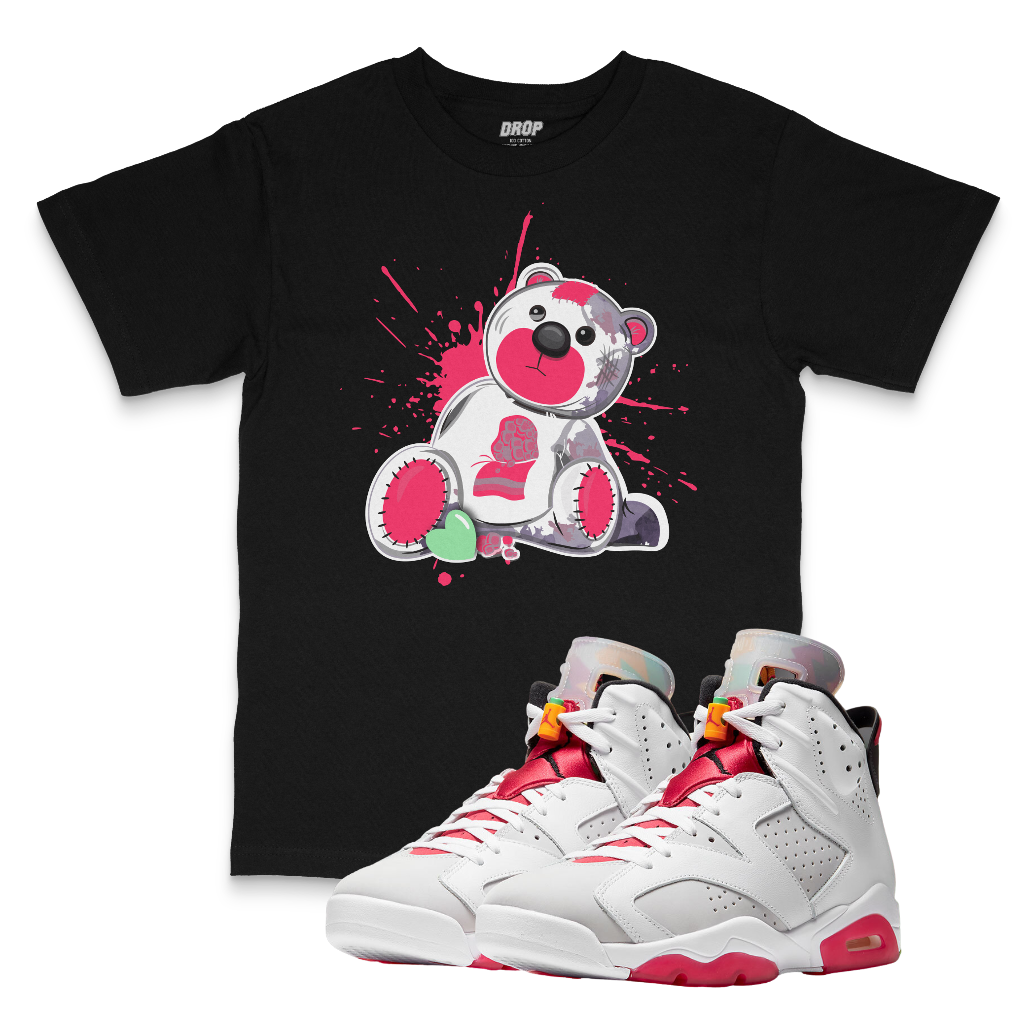 Air Jordan 6 Hare l Bear Tee Air Jordan 6 Hare l Bear Tee