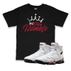 Air Jordan 7 Cardinal I Stay Humble T-Shirt