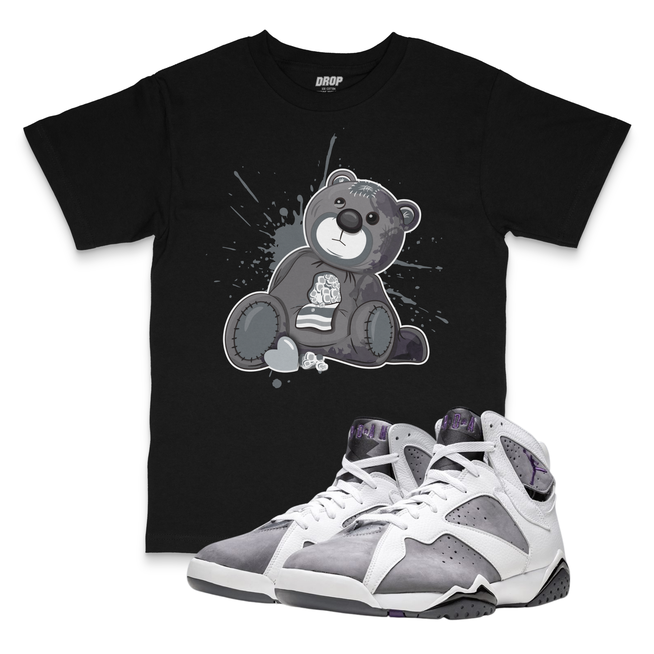 Air Jordan 7 Flint l Bear Tee Air Jordan 7 Flint l Bear Tee