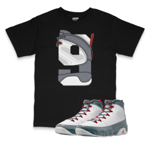 Air Jordan 9 Fire Red I 9 T-Shirt