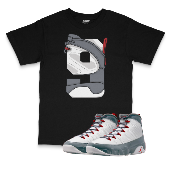 Air Jordan 9 Fire Red I 9 T-Shirt