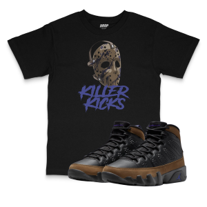 Air Jordan 9 Olive Concord I Killer Kicks Sneaker Matching T-Shirt