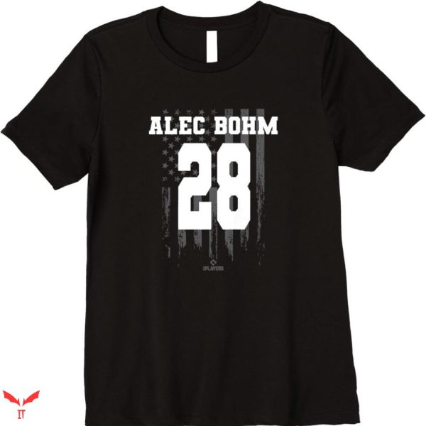 Alec Bohm T-shirt Baseball Patriotic
