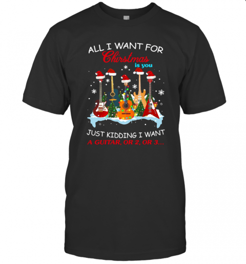 All I Want For Christmas Is The Rolling Stones Ugly Christmas T-Shirt All I Want For Christmas Is The Rolling Stones Ugly Christmas T-Shirt