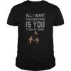 All I Want For Christmas Is You To Eat My Pussy Christmas shirt