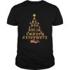 Alphabet Christmas Lights shirt