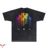 Amiri Drip T-Shirt Amiri Colorful Logo T-Shirt Halloween