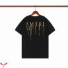 Amiri Drip T-Shirt Vintage Amiri Tassel Letter Tee Halloween