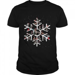 Ancient Dog Breeds Snowflake Christmas shirt