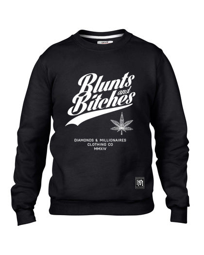 BB BLUNTS & BITCHES SWEATSHIRT CREWNECK BB BLUNTS & BITCHES SWEATSHIRT CREWNECK