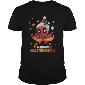 Baby Deadpool Happy Hallothanksmas Xmas 2020 shirt