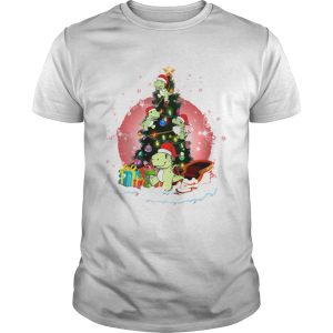 Baby Dinosaur Christmas Tree shirt