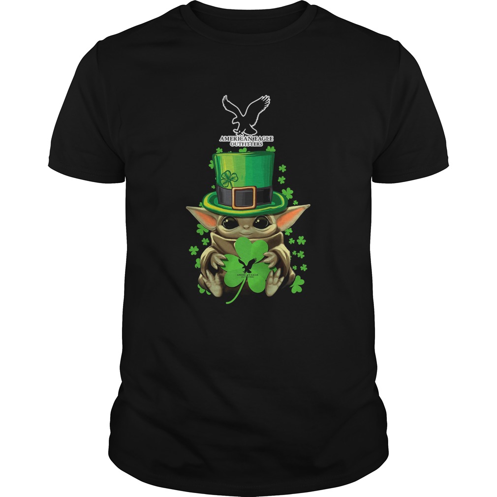 Baby Yoda American Eagle Outfitters Shamrock StPatricks Day shirt Baby Yoda American Eagle Outfitters Shamrock StPatricks Day shirt