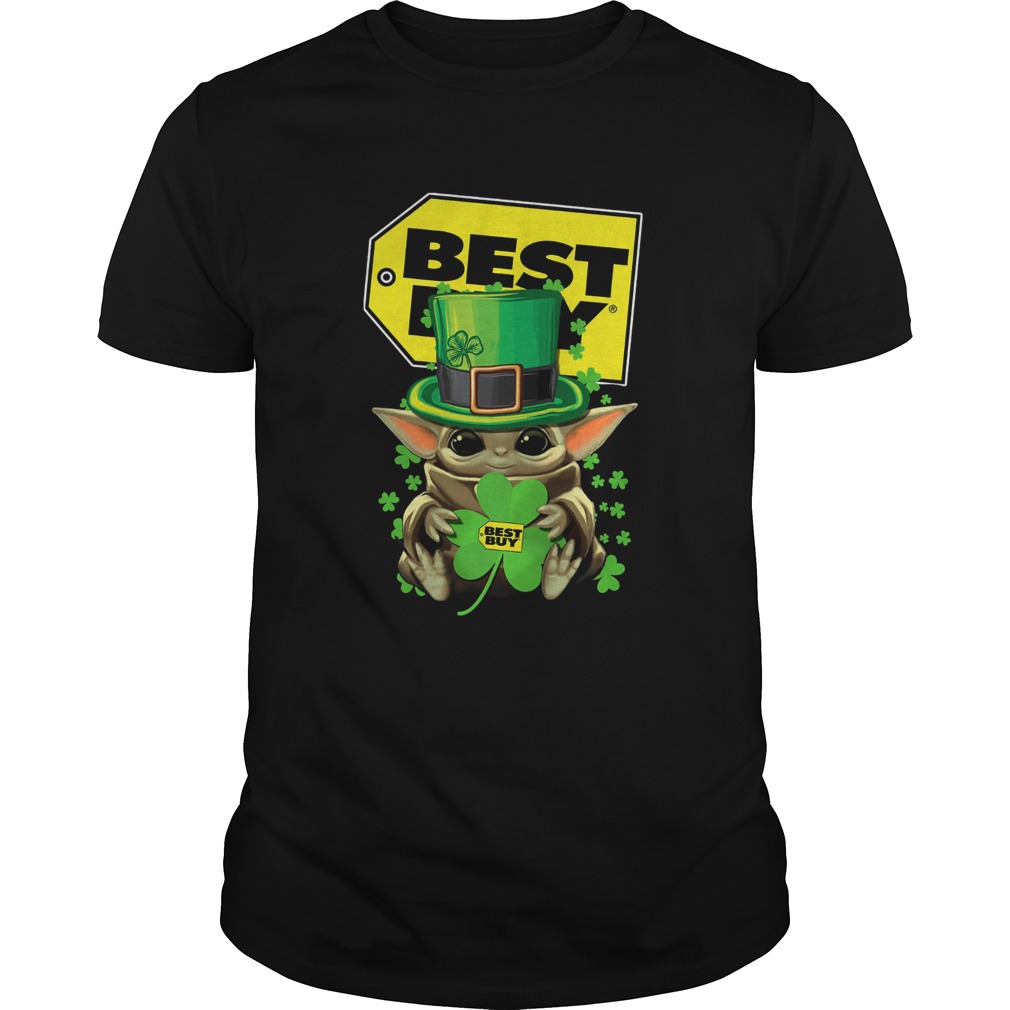 Baby Yoda Best Buy Shamrock StPatricks Day shirt Baby Yoda Best Buy Shamrock StPatricks Day shirt